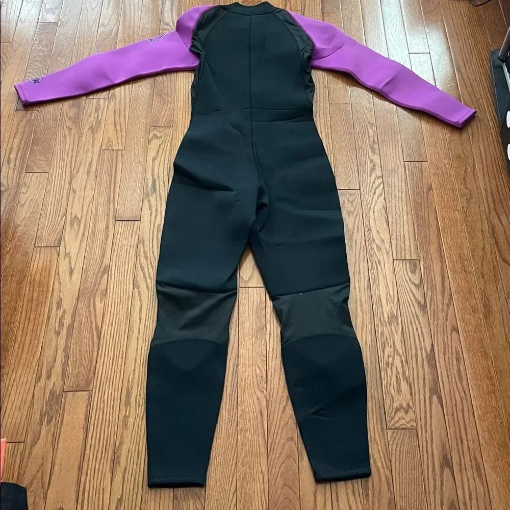 O’Neill Black, Blue, and Purple Diving Suit Girl’s Sz 8